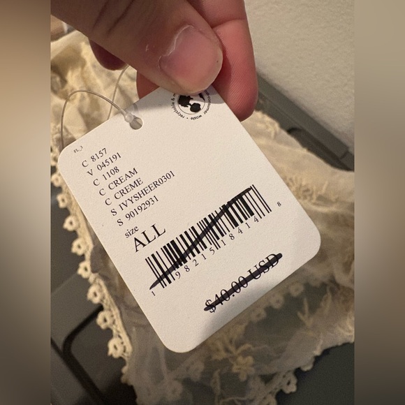 NWT! Free People Ivy Sheer Bandana - Picture 4 of 4